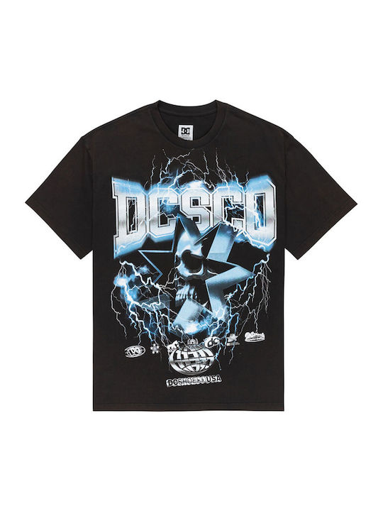 Dc Skull Shock T-shirt Black