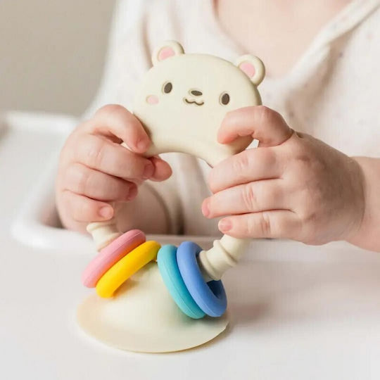 Baby Rattle High Chair Buddy – Silicone Bear 20325 Tiger Tribe 9341736102585