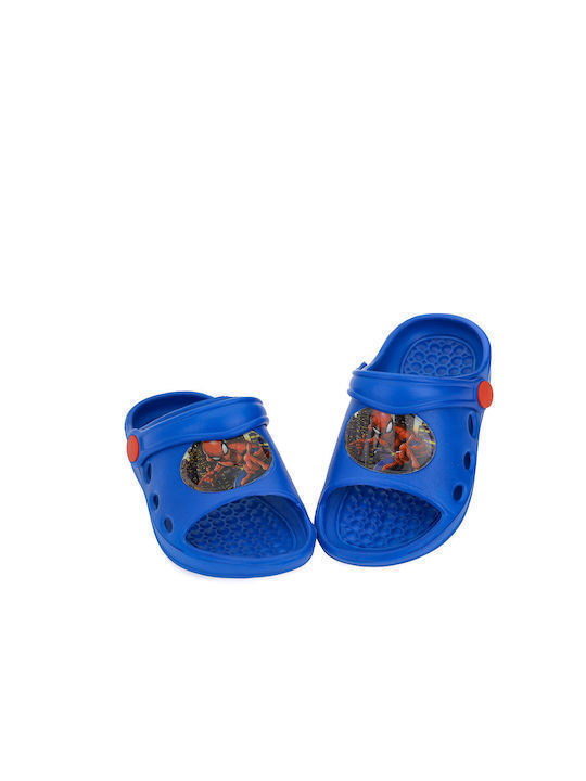 Spiderman Children's Beach Shoes Light Blue