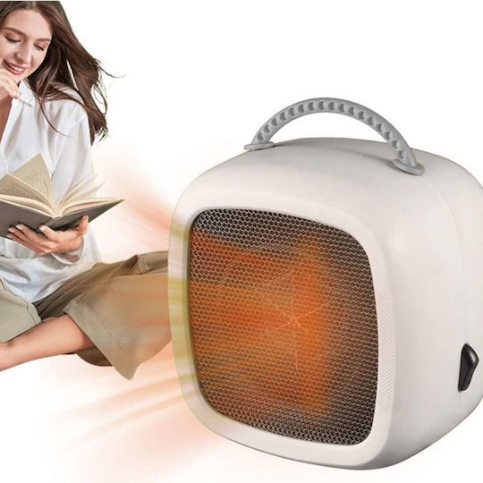 Uncle George Fan Heater Room Floor White 400W