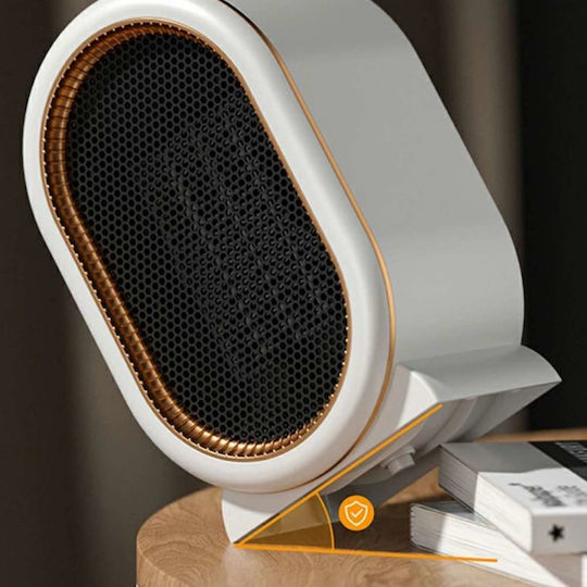 Uncle George Αερόθερμο Δωματίου Δαπέδου Μαύρο 1200W