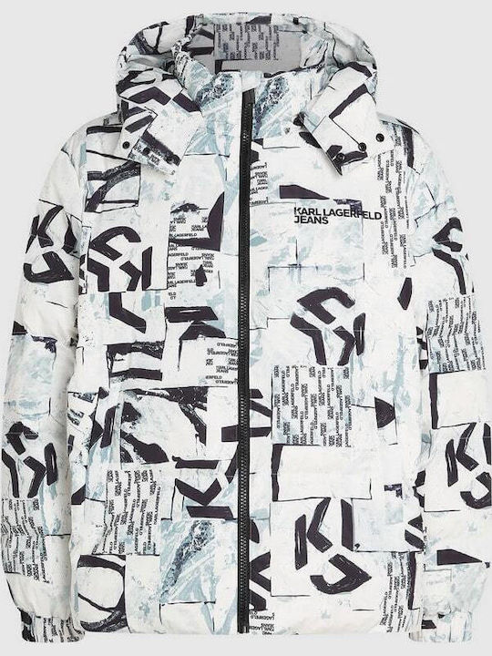Winter Jacke Weiß