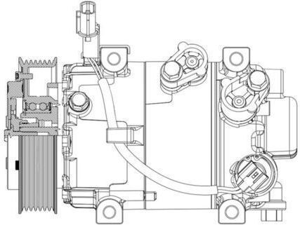 Mahle Klimakompressor Auto