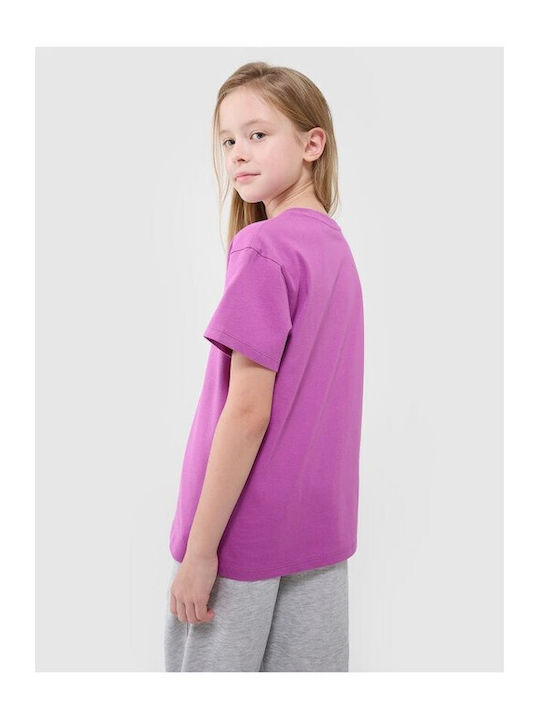 Παιδικό T-shirt Μωβ