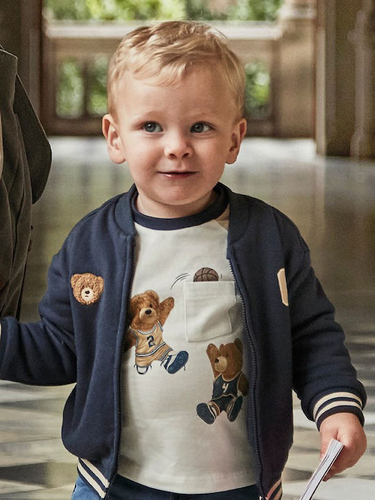 Kinderhemd Langarm Beige