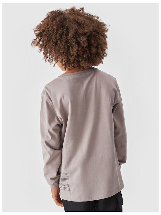 Kinderhemd Langarm Grey