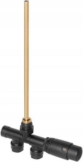 Invena Einloch-Set Kombinierte Untere Verbindung Duoplex Prov Schwarz Cz-87-c15