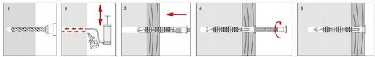 Wkręt-met Schraube mit Durchmesser M10 und Länge 100mm 4Stück