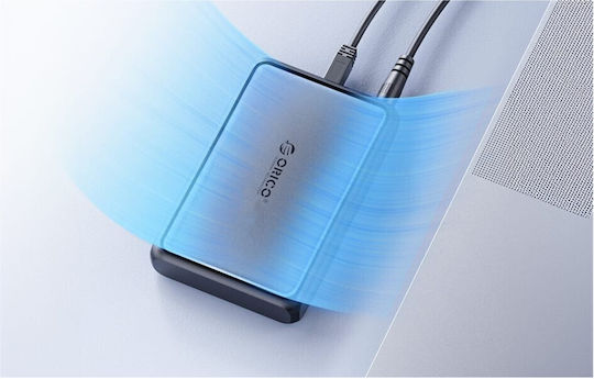 Orico Hard Drive Case 3.5" / 2.5" SATA III with connection Micro-USB in Schwarz color