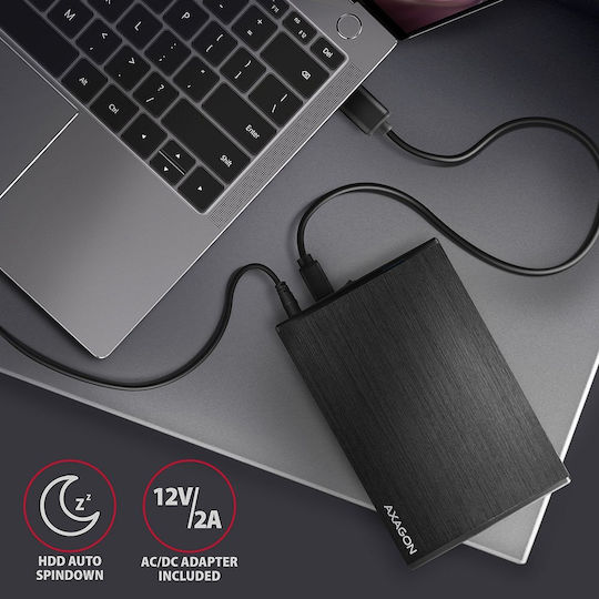 Axagon Θήκη για Σκληρό Δίσκο 3.5" SATA III με σύνδεση USB 3.2