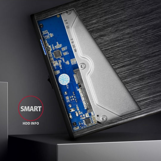 Axagon Θήκη για Σκληρό Δίσκο 3.5" SATA III με σύνδεση USB 3.2