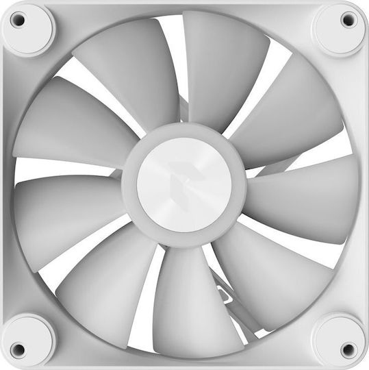 APNX FP1-140 Вентилатор за кутия (1300 оборота / 86.9 cfm) с ARGB осветление и свързване 3-Pin / 4-изводна ШИМ Бял