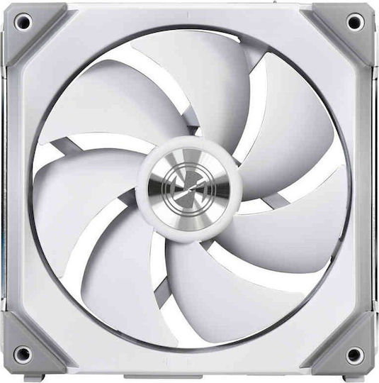 Lian Li Ventilator Pentru Carcasă UNI Fan SL140 (1500rpm / 70.5cfm) cu Iluminare ARGB și Conexiune 3-Pin Alb