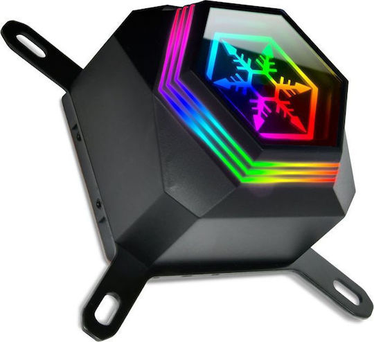 Silverstone PF240-ARGB-V2 v2 Υδρόψυξη AIO CPU με 2 Ανεμιστήρες 120mm