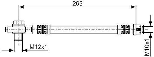 Bosch Brake Hose 1 987 476 944