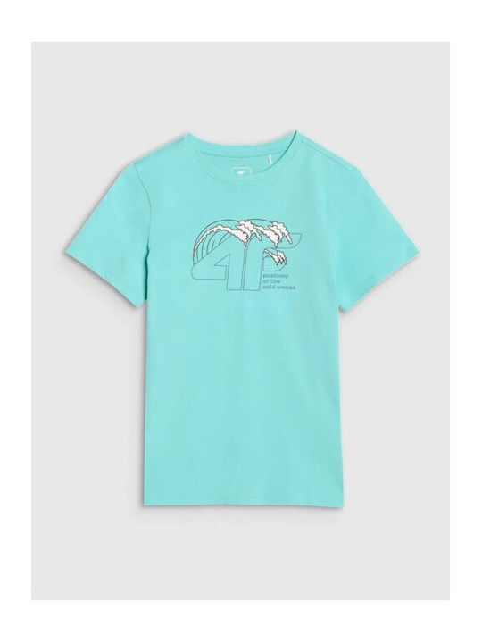 Kids' T-shirt Turquoise