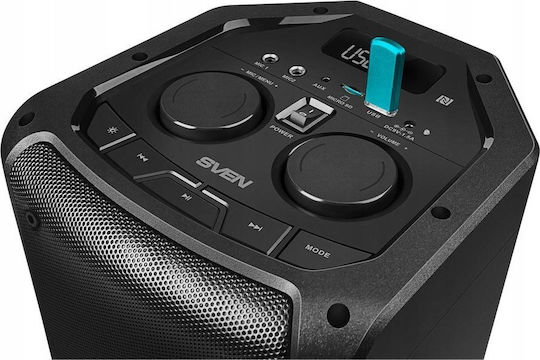 Sven PS-710 Ηχείο Bluetooth 100W με Διάρκεια Μπαταρίας έως 10 ώρες Μαύρο