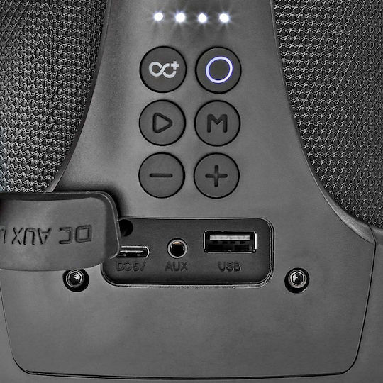 Nedis Bluetooth високоговорител 50W с живот на батерията до 6 часа Черен SPBB315BK