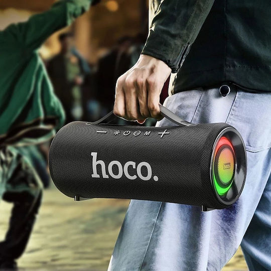 Hoco HA10 Ηχείο Bluetooth 20W με Ραδιόφωνο και Διάρκεια Μπαταρίας έως 4 ώρες Μαύρο