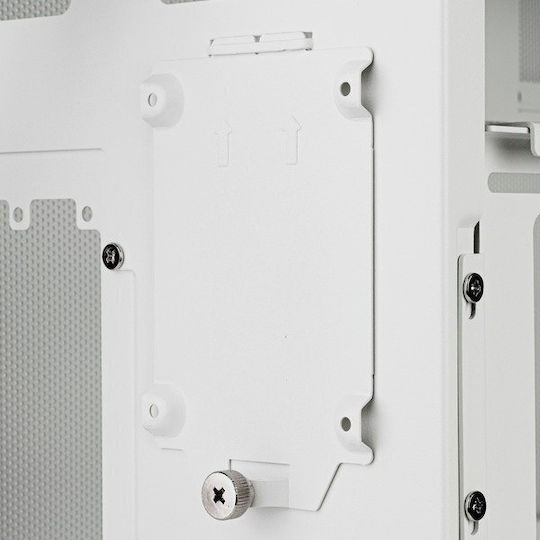 Silverstone SST-SG17W Mini Tower Κουτί Υπολογιστή Λευκό