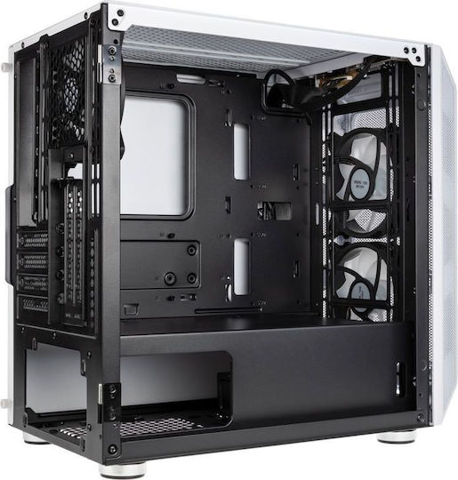 Kolink Citadel Mesh RGB Gaming Midi Tower Κουτί Υπολογιστή με Πλαϊνό Παράθυρο Λευκό