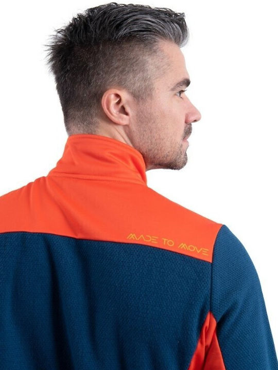 Men's Fleece Cardigan Multicolored