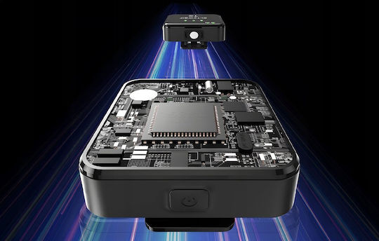 BlitzWolf BW-SX63 Seturi Wireless Microfon Πέτου, Clip On Jurnalistic