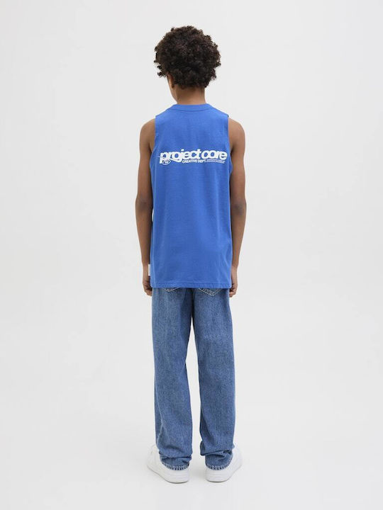 Kids Top Sleeveless Light Blue