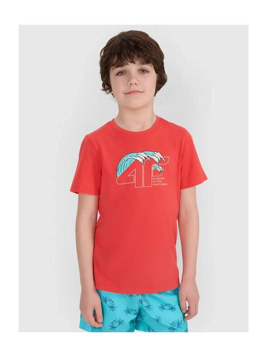 Παιδικό T-shirt Κοραλί