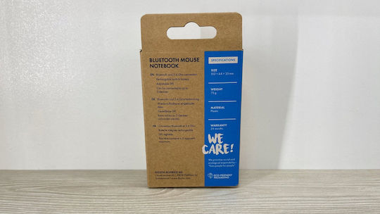 Dicota Notebook Безжичен Bluetooth Мишка Бял