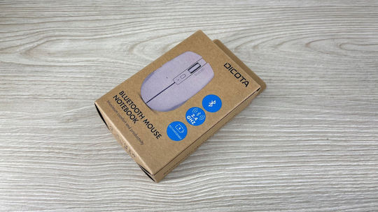 Dicota Notebook Безжичен Bluetooth Мишка Бял