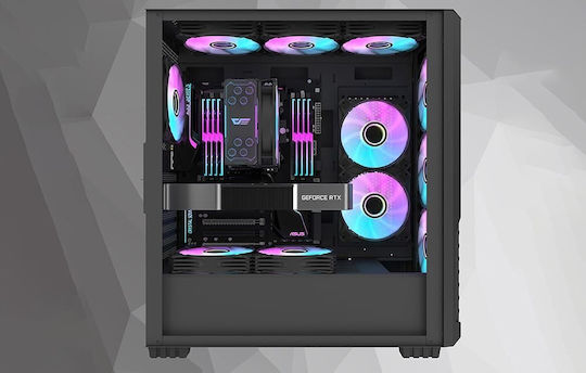 Darkflash Z4 Pro Mist CPU Cooling Fan with RGB for AM4/AM5/1200/115x/1700 Socket