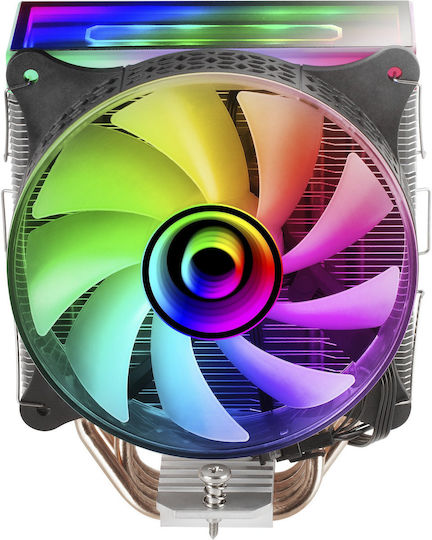 Mars Gaming MCPU-VR Ψύκτρα Επεξεργαστή για Socket AM5/1200/115x/1700 με ARGB Φωτισμό