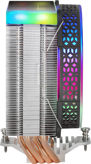 Mars Gaming MCPU-VR Ψύκτρα Επεξεργαστή για Socket AM5/1200/115x/1700 με ARGB Φωτισμό