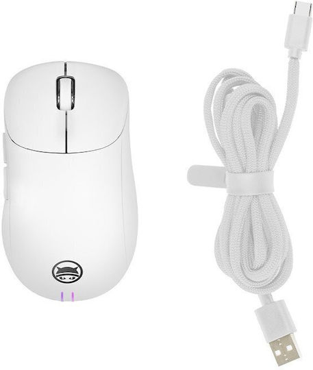 Gamiac PA50 RGB Gaming Mouse 12400 DPI White