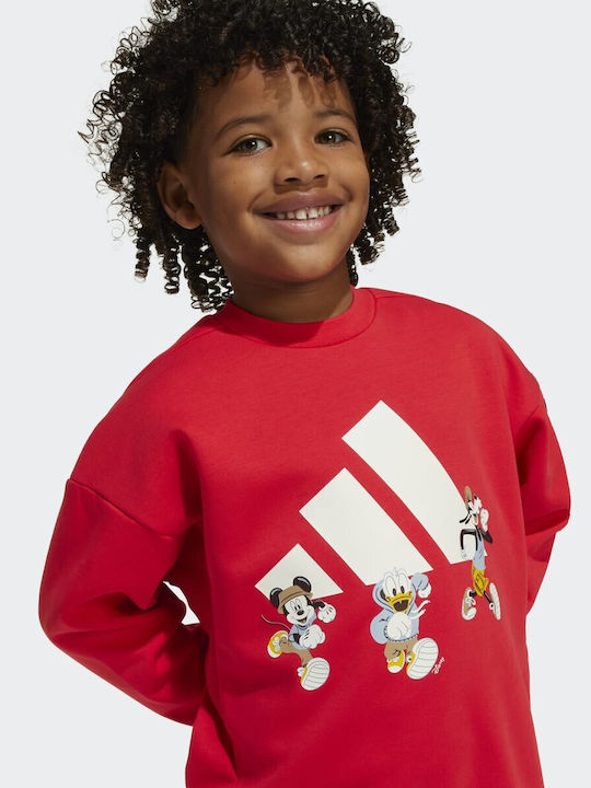Kinder-Sweatshirt Rote Disney Mickey Mouse