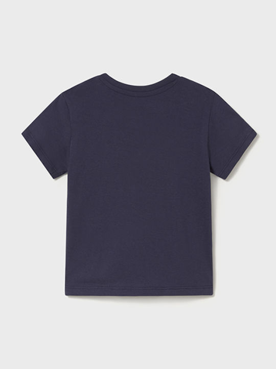Kinder-T-Shirt marineblau