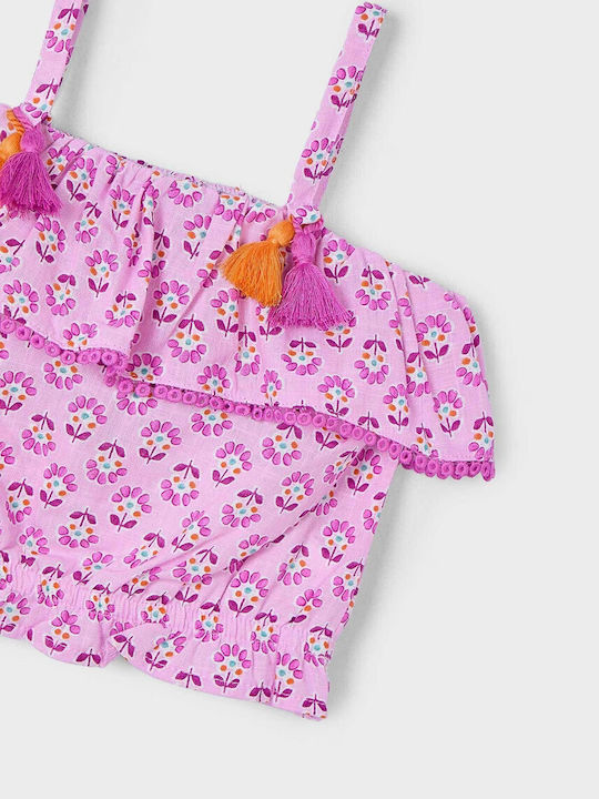 Kids' Shirt Sleeveless Purple