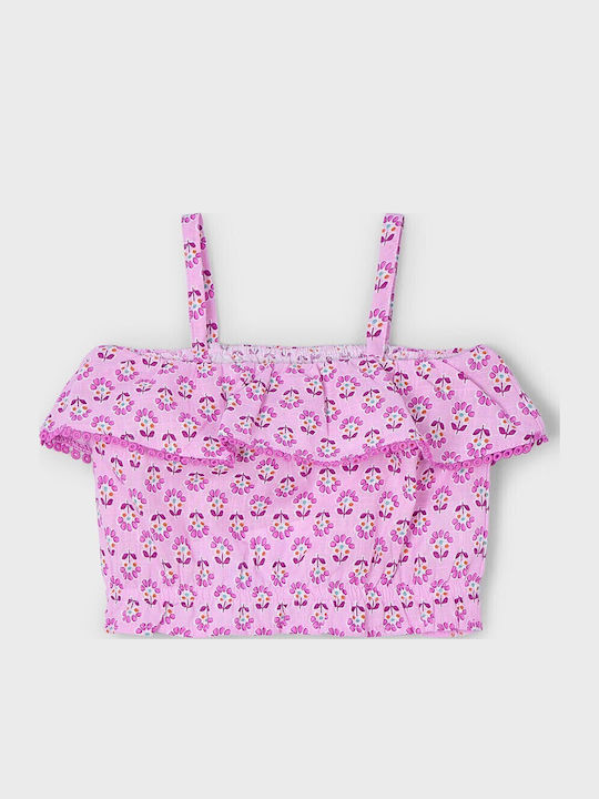 Kids' Shirt Sleeveless Purple
