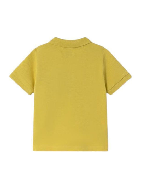Παιδικό Polo Κοντομάνικο Ωχρα Basic