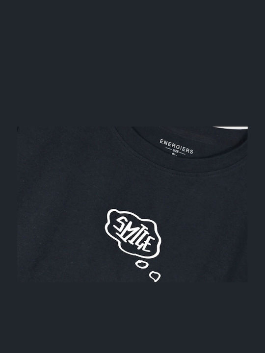 Kids Top Short-sleeved Black