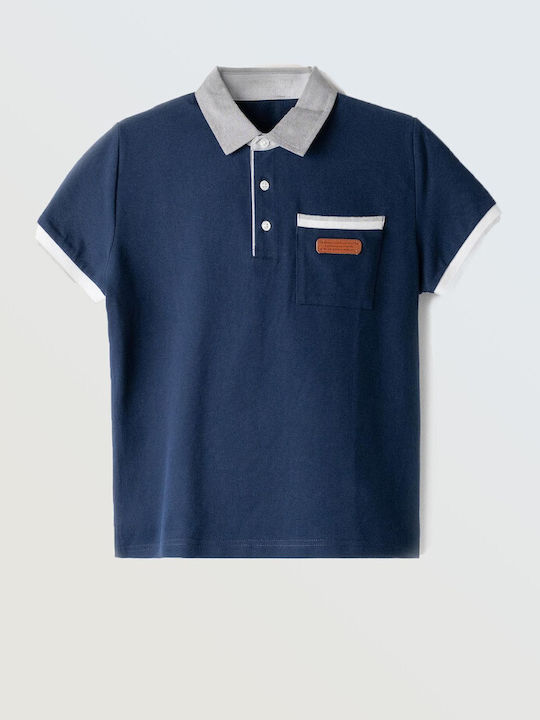 Παιδικό Polo Κοντομάνικο Μαρέν
