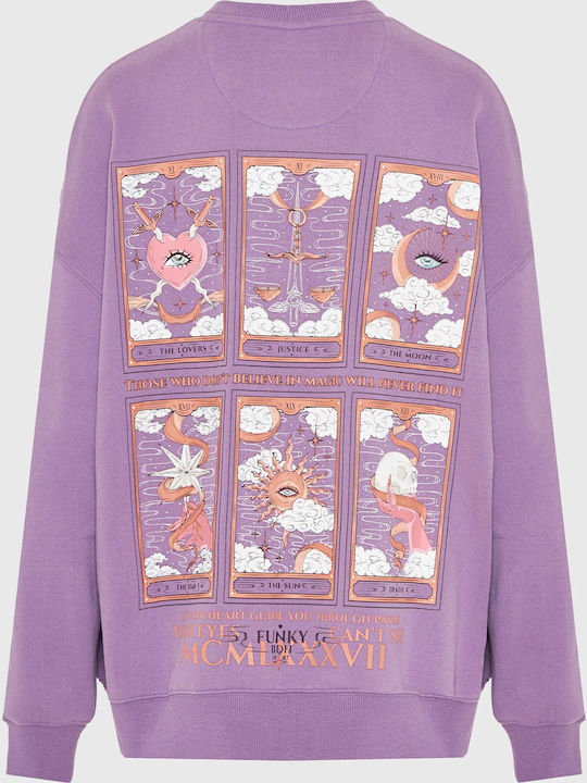 Women's Sweatshirt Purple