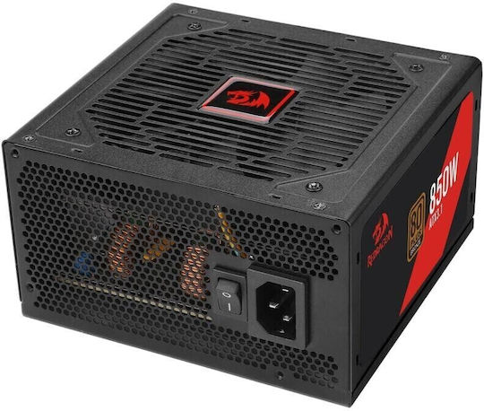 Redragon RGPS850W 850W Μαύρο Τροφοδοτικό Υπολογιστή Full Wired 80 Plus Bronze