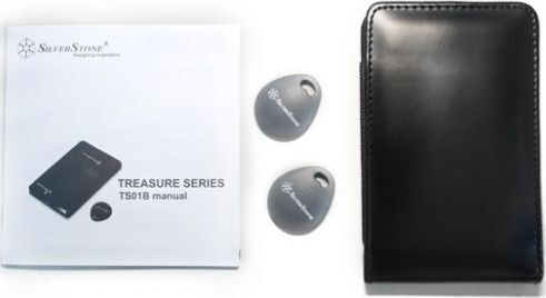 Pocket Silverstone 2.5" Sata Usb 2.0 Treasure Ts01 Black Sst-ts01b