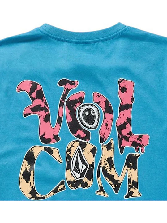 Παιδικό T-shirt Blue Turquoise Eye Warp