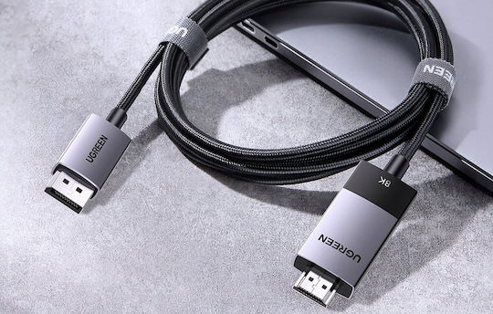 Ugreen Cablu DisplayPort - HDMI de sex masculin 2m Negru (80397)