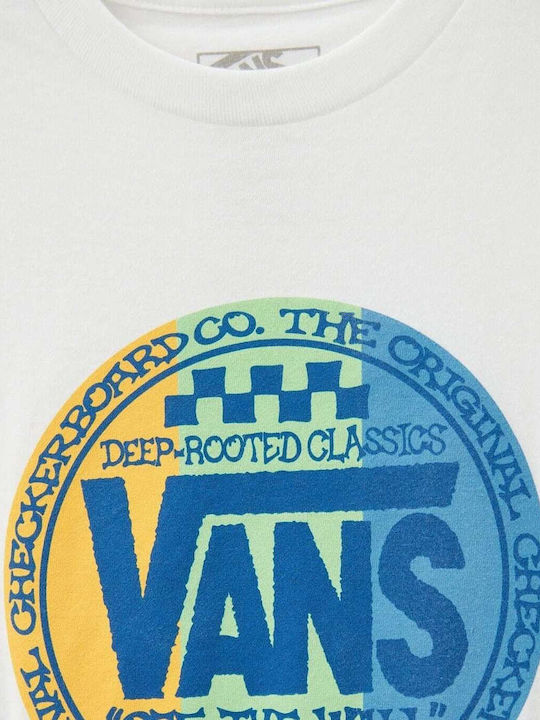 Παιδική Μπλούζα Κοντομάνικη Λευκή Retro Co Tee
