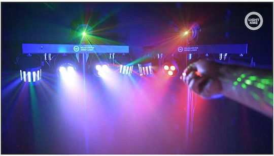 Light4me Laser Beam LED PAR