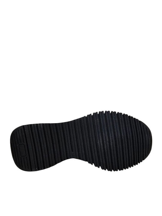 Γυναικεία Slip-On Δερμάτινα Μαύρα
